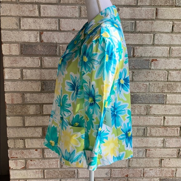 NWT Erin London Floral Blazer - Picture 3 of 5